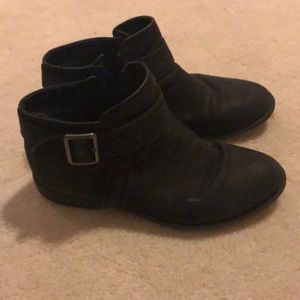 Black ankle booties